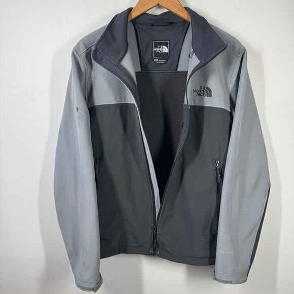 The North Face Hommes Jacket Men Size M Black Gray Full Zip Lightweight Outdoor - Picture 5 of 14